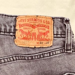 Levi’s gray pants, 562, 32x32